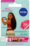 NIVEA Disney Printsessi hooldav huulepulk Watermelon Sorbet Moana - Limited Edition 4,8 g