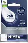 NIVEA MEN huulepulk sheav&otilde;iga SPF 15 Active 4,8 g