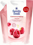 Family Fresh Moisturizing Vedelseep Cream Vaarika 750ml - laos