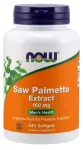 Saw Palmetto Extract, 160mg - 240 softgels - NOW Foods