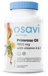 Primrose Oil with Vitamin A & E, 1800mg - 120 softgels - Osavi