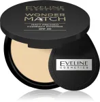 EVELINE Wonder Match matistav presspuuder SPF30 Nr. 02 8 g