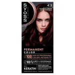 Schwarzkopf Syoss juuksev&auml;rv mahagonipruun nr 4-2 1 tk.