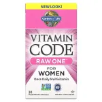 Vitamin Code RAW ONE for Women - 30 vcaps - Garden of Life