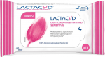 Lactacyd Sensitive intiimh&uuml;gieeni salvr&auml;tikud 1 pakk - 15 tk.