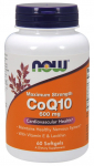 CoQ10 with Lecithin & Vitamin E, 600mg - 60 softgels - NOW Foods
