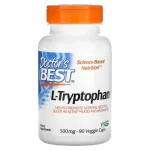 L-tr&uuml;ptofaan, 500 mg &ndash; 90 taimekapslit &ndash; Doctor's Best