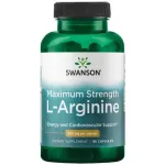 Maximum Strength L-Arginine - Aminohapped - 850 mg - N90 - Swanson
