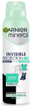 Garnier Mineral Deodorant Spray Invisible Protection 48h Fresh Aloe - must, valge, v&auml;rvid 150 ml