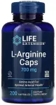 L-arginiini kapslid, 700 mg &ndash; 200 kapslit &ndash; Life Extension