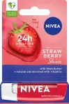 NIVEA Niisutav kaitsev huulepulk maasika s&auml;ra 4.8g