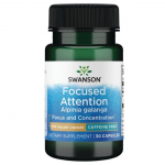 Focused Attention Alpinia Galanga - kofeiinivaba - 300 mg - N30 - Swanson