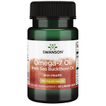 Omega-7 &otilde;li astelpaju&otilde;list 450 mg 30 vedelat kapslit &ndash; Swanson