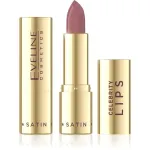EVELINE Celebrity Lips Kreemjas huulepulk satiinse efektiga nr 600