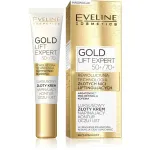 Eveline Gold Lift Expert 50+/70+ Luksuslik kuldne pinguldav kreem silma- ja huulekontuuridele 15ml