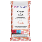 CLEANIC Cream & Fresh k&auml;ter&auml;tikud - Virsik 1 pakk-15 tk.
