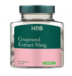 Viinamarjaseemneekstrakt, 50 mg &ndash; 90 kapslit &ndash; Holland & Barrett
