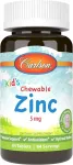 Kid's Chewable Zinc, Natural Mixed Berry - 84 tablets - Carlson Labs