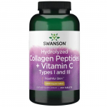 Hydrolyzed Collagen Peptides + Vitamin C - 1000 mg - 2N50 - Swanson