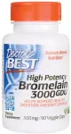 K&otilde;rge toimega bromelain 3000 GDU, 500 mg - 90 taimset kapslit - Doctor's Best