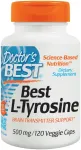 L-t&uuml;rosiin, 500 mg &ndash; 120 vegankapslit &ndash; Doctor's Best