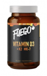 D3+K2 MK-7 vitamiin &ndash; 90 pehmet kapslit &ndash; Fuego