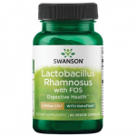 Lactobacillus Rhamnosus with FOS - probiootikumid - 5 miljardit - N60 - Swanson