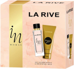 La Rive for Woman In Woman kinkekomplekt (parf&uuml;&uuml;mvesi 90ml + du&scaron;igeel 100ml)