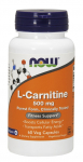 L-Carnitine, 500mg - 60 vcaps - NOW Foods