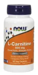 L-Carnitine, 500mg - 60 vcaps - NOW Foods