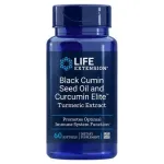 Mustk&ouml;&ouml;mne&otilde;li ja Curcumin Elite kurkumiekstrakt &ndash; 60 pehmet kapslit &ndash; Life Extension