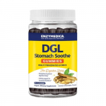 DGL Stomach Soothe Gummies, German Chocolate - 74 gummies - Enzymedica
