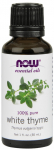 Essential Oil, White Thyme Oil - 30 ml. - NOW Foods