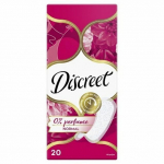 DISCREET 0% parf&uuml;&uuml;miga l&otilde;hnastamata h&uuml;gieenisidemed - Normal 1op.-20 tk.