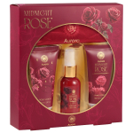 AURORA Midnight Rose Box kinkekomplekt koos peapaelaga - 4 toodet