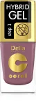 Delia Cosmetics Coral Hybrid Gel k&uuml;&uuml;nelakk nr 69 11ml
