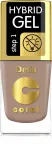 Delia Cosmetics Coral Hybrid Gel K&uuml;&uuml;nelakk nr 83 11ml