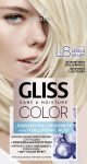 Schwarzkopf Gliss Color Cream v&auml;rvaine nr. L8 Intensiivne valgustus 1 tk.