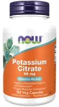 Potassium Citrate, 99mg - 180 vcaps - NOW Foods