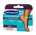 SALVEQUICK FEET Rescure plaastri segu 6 tk