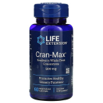 Cran-Max j&otilde;hvika t&auml;isvilja kontsentraat, 500 mg &ndash; 60 kapslit &ndash; Life Extension
