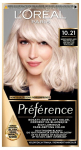 LOREAL Preference juuksev&auml;rv 10.21 - v&auml;ga v&auml;ga hele p&auml;rlblond 1 tk.