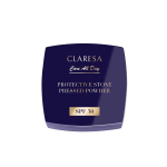 CLARESA Protective Stone Pressed Powder Fixing Powder SPF 30 Universal 10 g