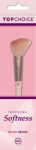 TOP CHOICE Professional Softness Brush nr 02 - p&otilde;sepuna, pronksi ja highlighteri jaoks (30031) 1 tk.