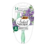 BIC Soleil Escape naiste pardlid 3 teraga - Lavendel ja Eucalyptus 1 pakk - 3 tk.