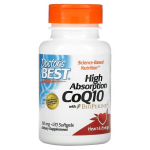 High Absorption CoQ10 with BioPerine, 100mg - 120 softgels - Doctor's Best