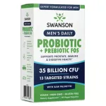 Men's Daily Probiotic + Prebiotic FOS - N60 - Prebiootikumid - Probiootikumid - Vyrams - Swanson