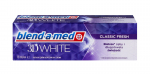 BLEND-A-MED 3D White Classic Fresh valgendav hambapasta 75 ml.