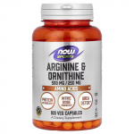 Arginine & Ornithine - 100 vcaps - NOW Foods