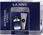 La Rive for Men Extreme Story kinkekomplekt (tualettvesi 75ml + du&scaron;igeel 100ml)